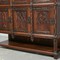 Antique gothic oak cabinet