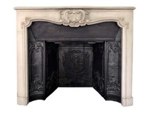 Antique fireplace