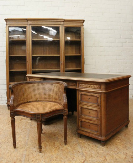 set of old furniture for cabinet