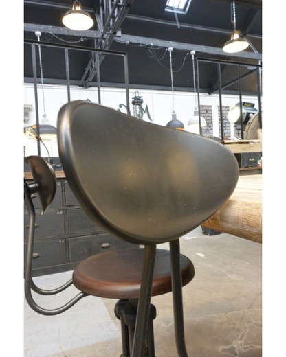 антиквариат мебель для лофт интерьера - барные стулья