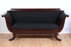 Old mahogany sofa