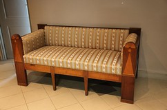 Biedermeier old sofa