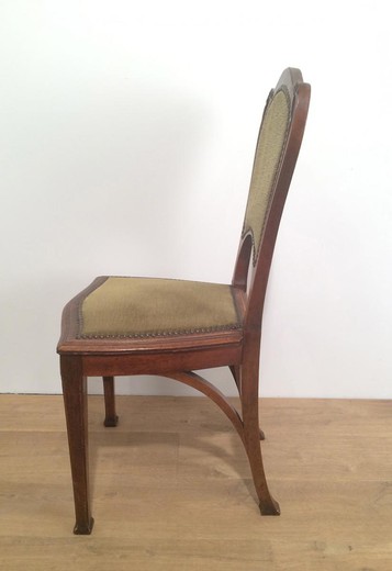 антикварная мебель - стулья модерн из ореха, 20 век