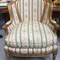 antique armchair Bergere