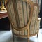 antique armchair Bergere