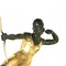 антикварная бронзовая скульптура ар-деко