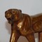 antique bronze panter art deco