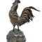 Antique bronze sculpture "French Rooster"