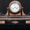 Antique fire mantel clock