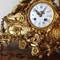 antique gilded bronze clock
