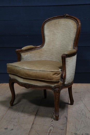 старинная мебель - кресла бержер луи 15