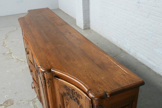 старинный комод людовик 15 из дуба, 19 век