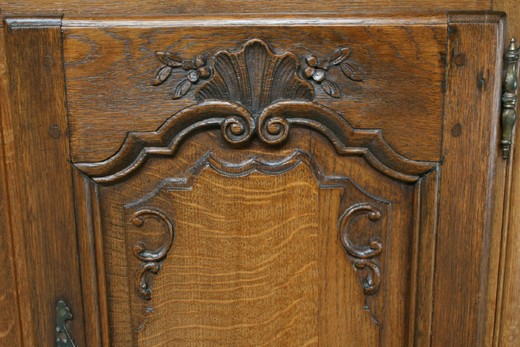 винтажный комод людовик 15 из дуба, 19 век