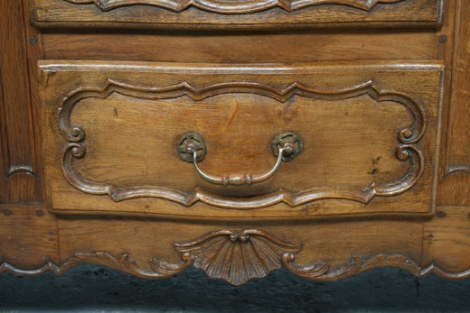 антикварная мебель - комод из дуба луи 16, конец 19 века