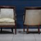 antique pair bergeres empire