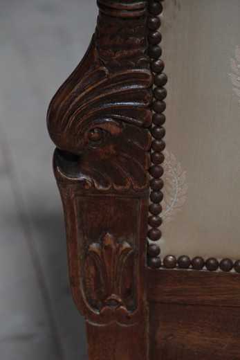 винтажная мебель - парные кресла ампир, 1900 год