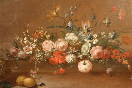 антикварные картины натюрморты маслом, 18 век