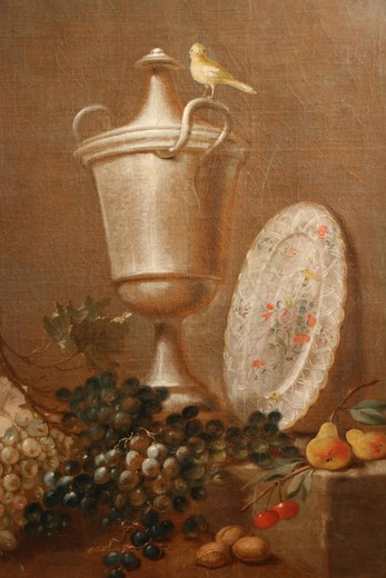 винтажные картины натюрморты маслом, 18 век