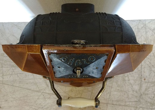 чугунная печка osaka, антиквариат, 20 век