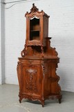 antique rococo cabinet