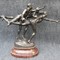 antique sculpture "to the target"