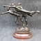 antique sculpture "to the target"