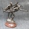 antique sculpture "to the target"