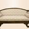 Antique sofa in the style of Biedermeier