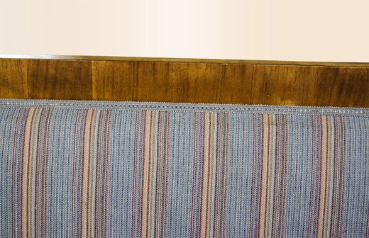 старинная мебель - диван из ореха бидермайер, 19 век