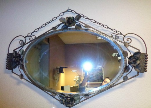 антикварное зеркало в стиле ар деко