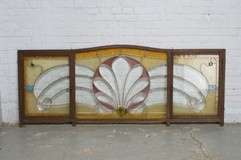 Art Nouveau Stained Glass Window