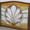 Art Nouveau Stained Glass Window