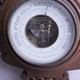 Antique barometer and clock Henri II
