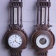 Антикварный барометр и часы Генрих II