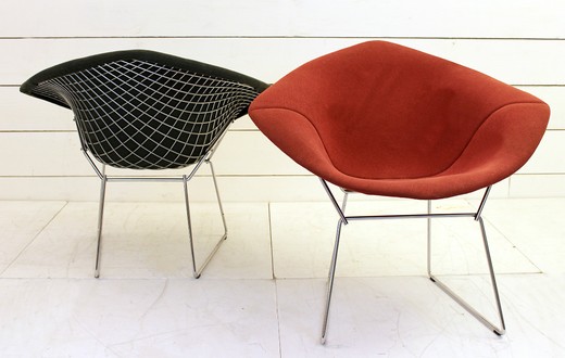 винтажные парные кресла knoll