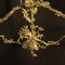 brass rococo antique firescreen