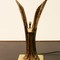 Brass table lamp