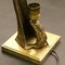 Brass table lamp