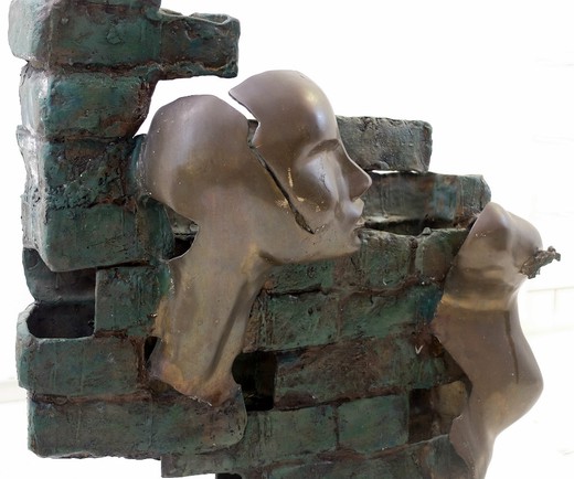 старинная бронзовая скульптура элеонора друммонд