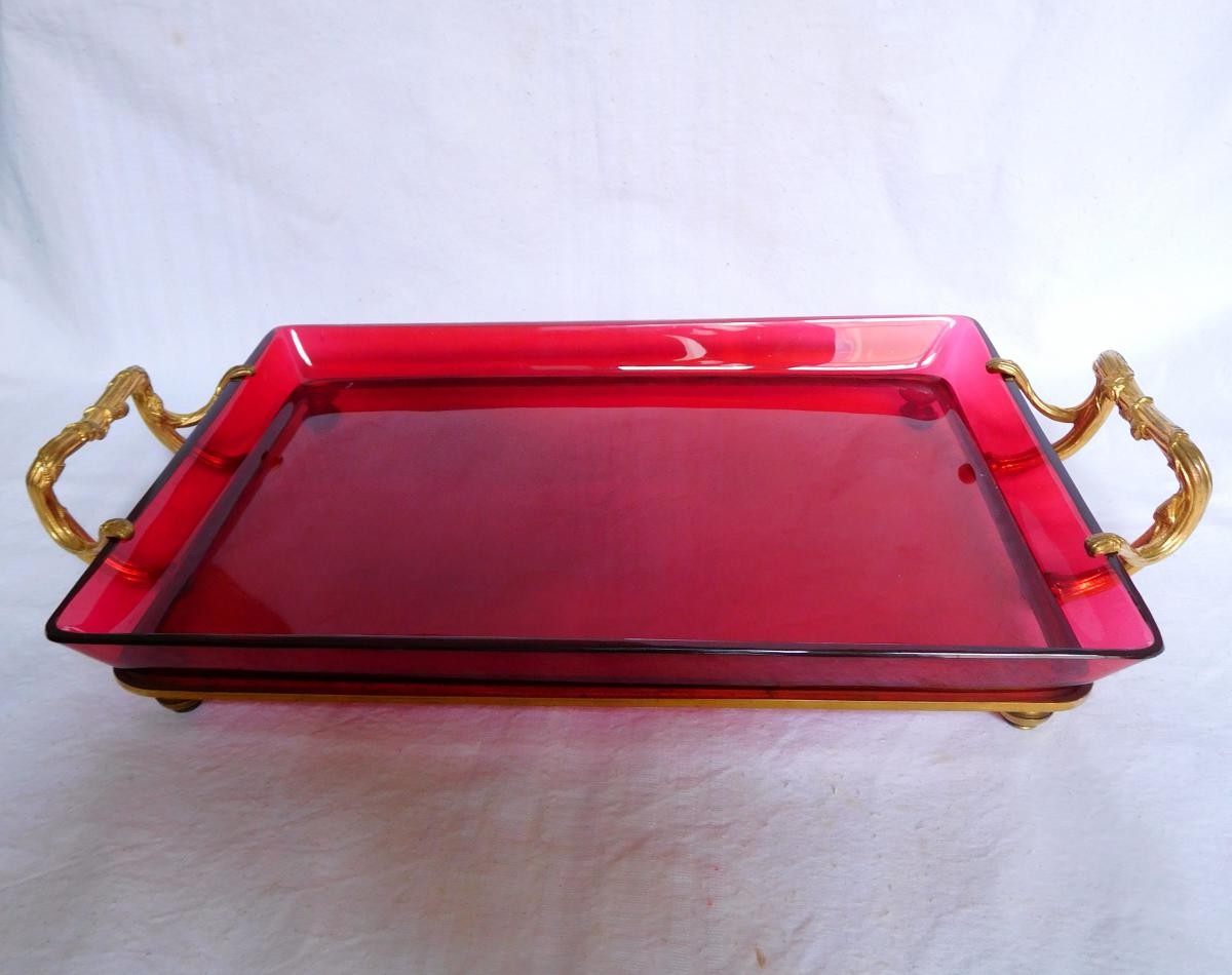 bronze serving tray