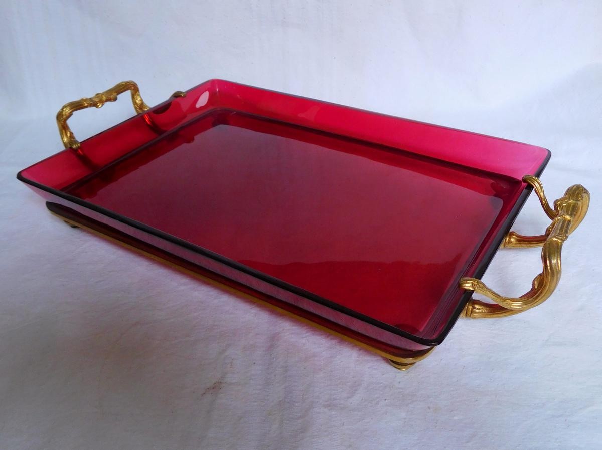 bronze serving tray