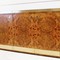 Burl walnut bar