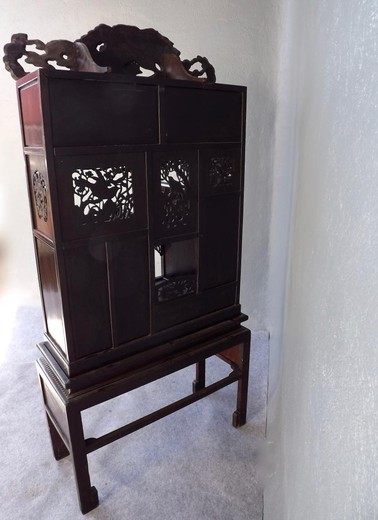 антикварная мебель - кабинет в восточном стиле 19 века
