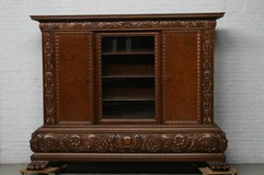 Antique carved office set