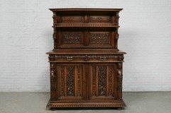 antique carved server renaissance