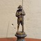 Sculpture " A boy with fishing-rod"