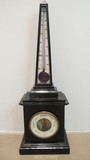 Antique barometer-thermometer