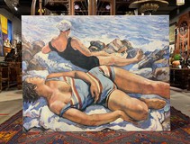 Картина «На пляже» Картина «На пляже»