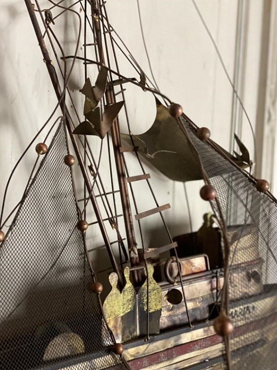 Wall panel "Fishing boat"