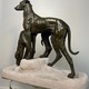 Antique sculpture "Greyhounds"
